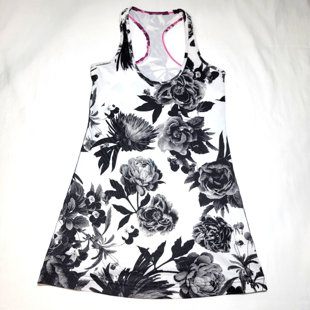 Lululemon Floral Print Cool Racerback Size 4
